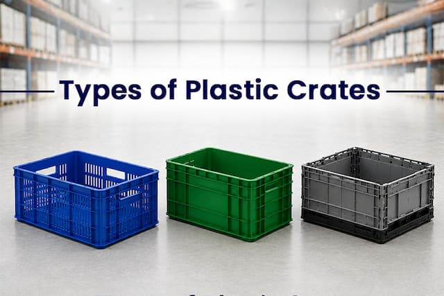 7 Types of Plastic Crates: Understand the Uses, Design, and Benefits