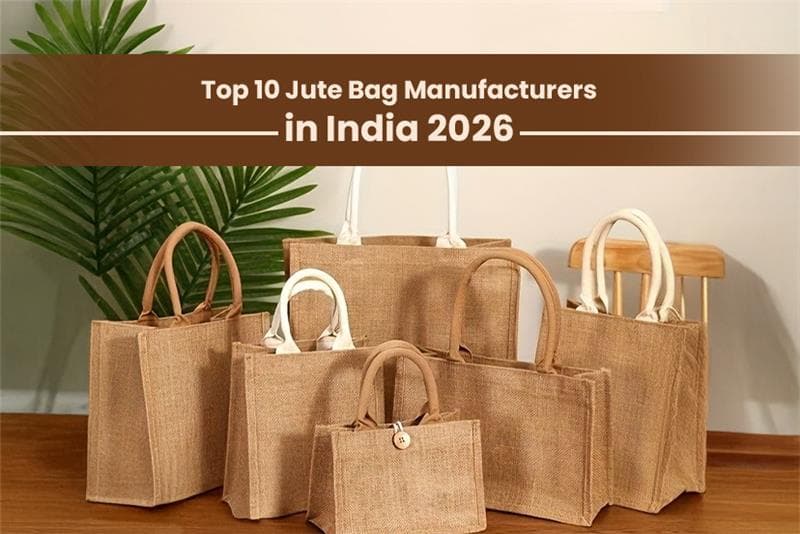 Top 10 Jute Bag Manufacturers in India 2026: Types, Features, and Where to Buy at Wholesale Prices
