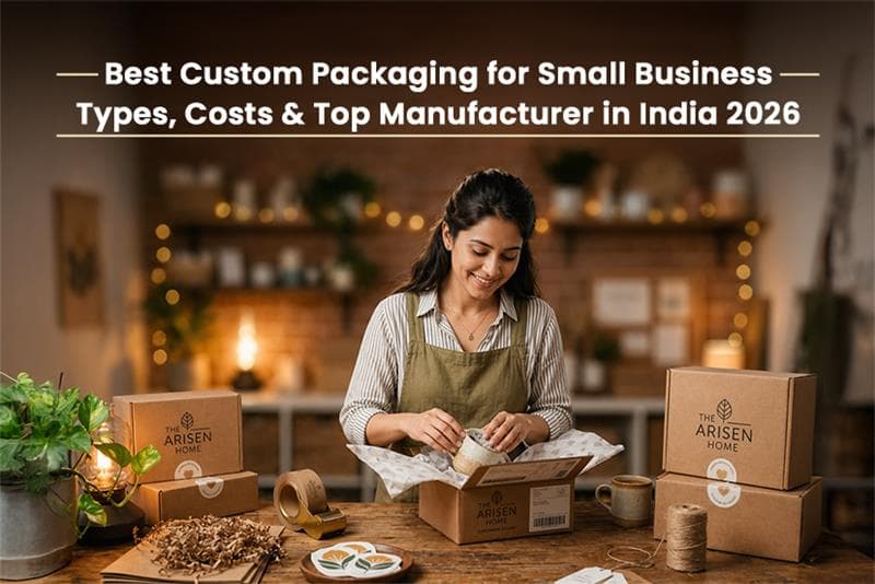 Best Custom Packaging for Small Business: Types, Costs & Top Manufacturer in India 2026