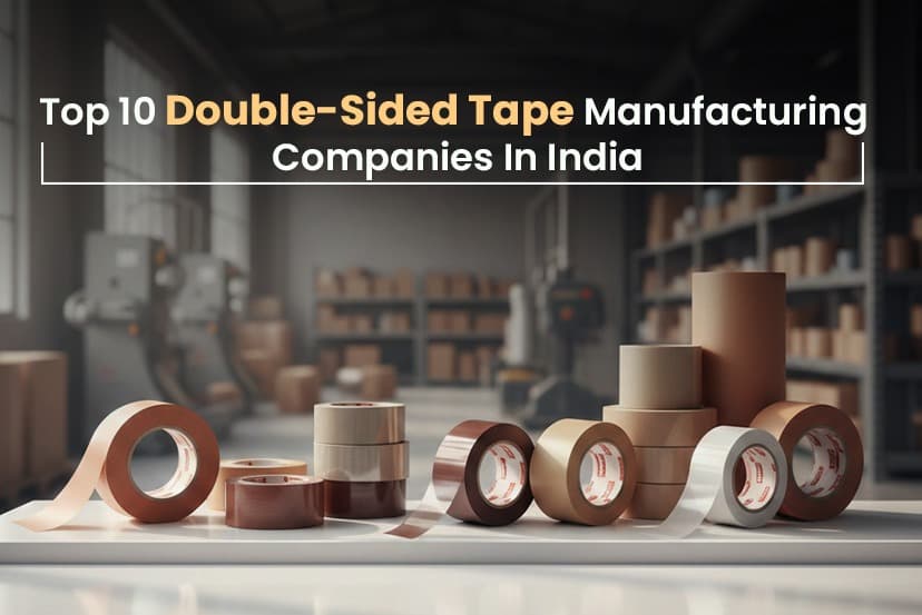 Top 10 Best Double-Sided Tape Manufacturing Companies In India 2026: Types, Prices, And Features