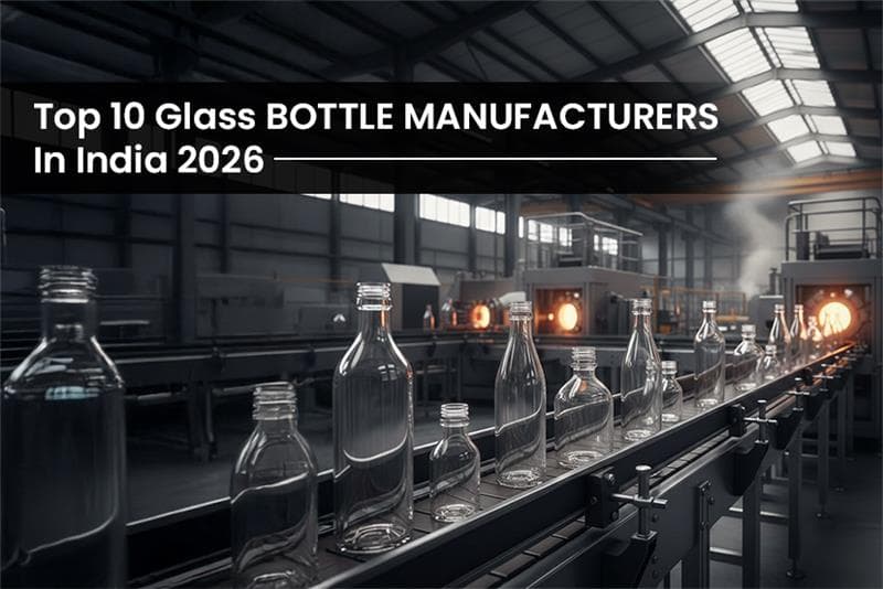 Top 10 Glass Bottle Manufacturers In India 2026: Wholesale Prices, Types, And Features