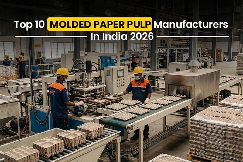 Top 10 Molded Paper Pulp Manufacturers In India 2026: Price, Types, Features, And Importance